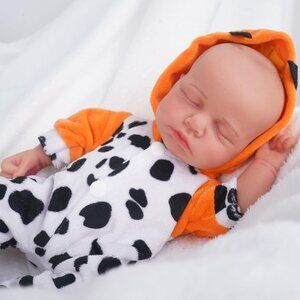 Full Body Platinum Silicone Baby Dolls Newborn  Adam-wheaten Reborn Baby Boy